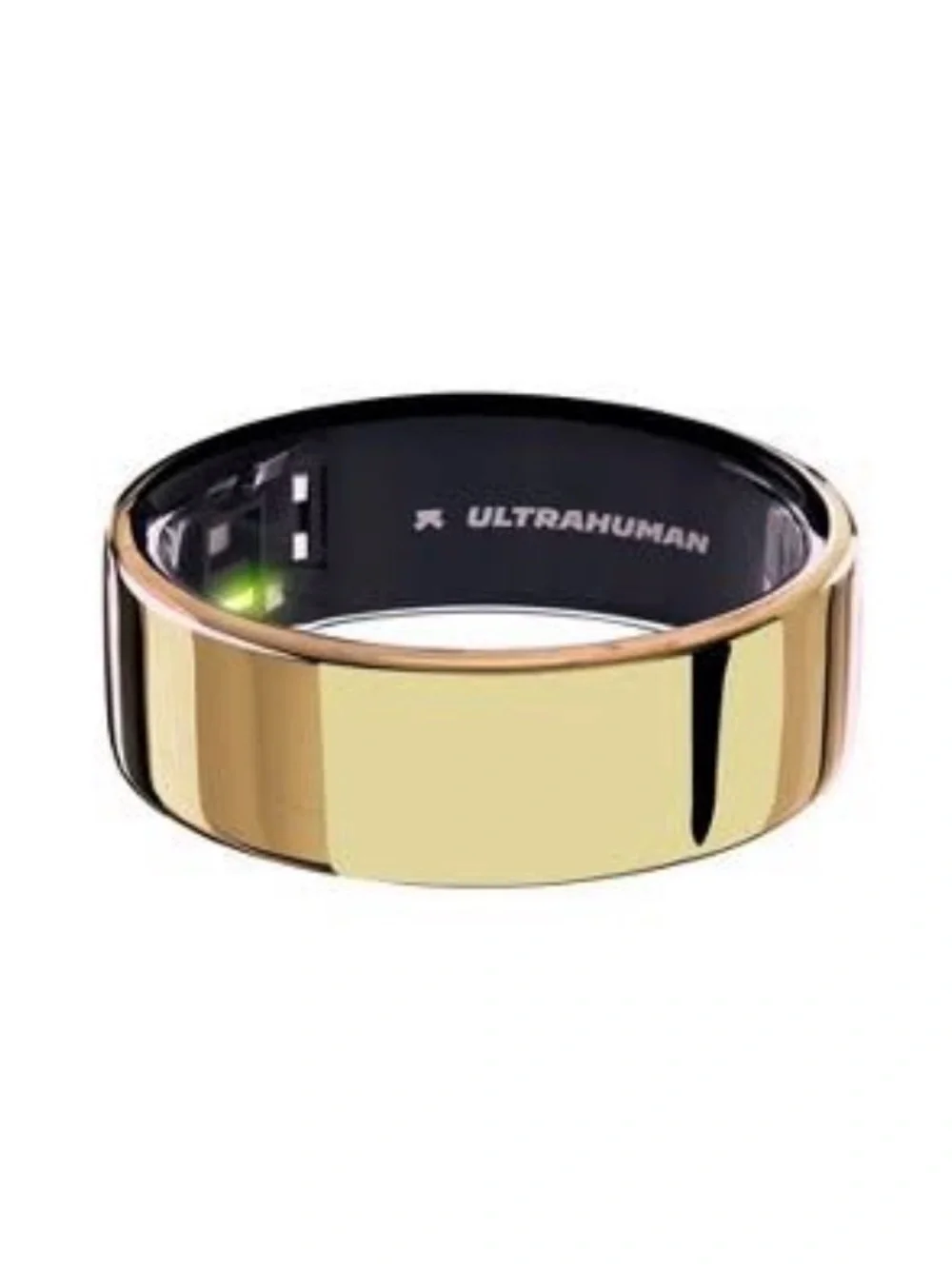 Ultrahuman Ring AIR Smart Ring, Bionic Gold, Size 7 with charger